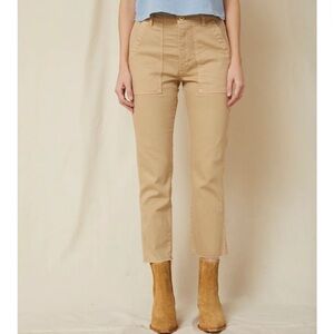 AMO Cropped Tan Pants